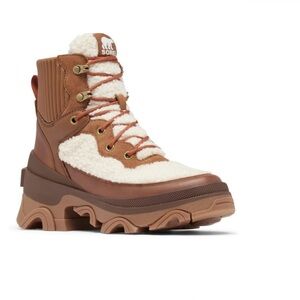 Brex™ Faux Shearling Lace-Up Boot